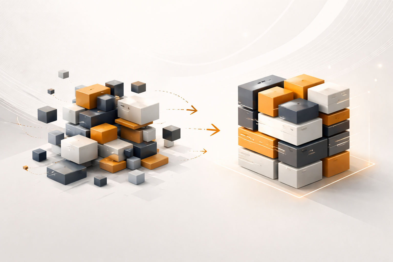 Ilustração de modernização de aplicações